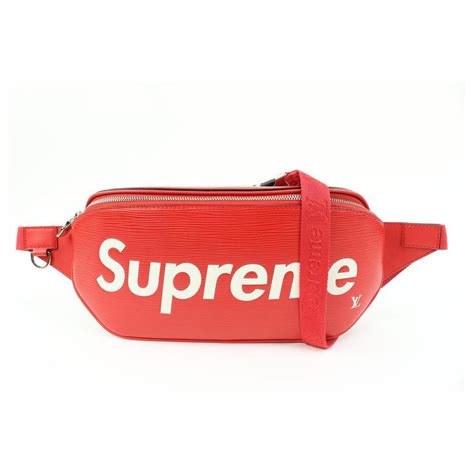 supreme lv bumbag|louis vuitton bumbag red.